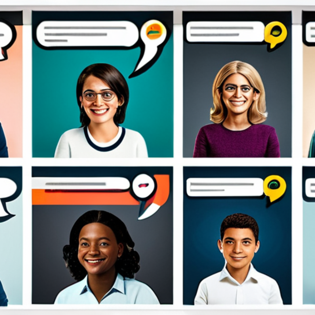 신뢰성 높은 커뮤니티 운영을 위한 조언 - **
"A bustling online community forum, featuring avatars of diverse people engaged in lively discus...