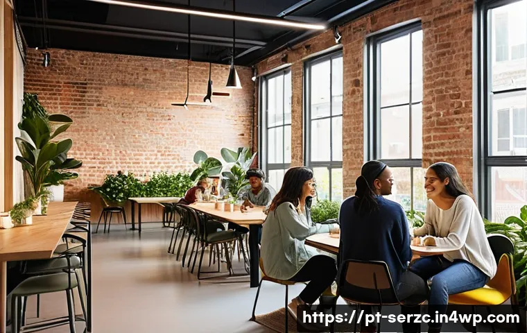 커뮤니티 기반 서비스의 성공적인 마케팅 전략 - **Prompt:** A vibrant and inclusive community gathering in a bright, modern, and aesthetically pleas...
