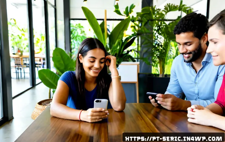 Home 17 커뮤니티 회원 맞춤형 소통 전략 - Photorealistic community manager in a bright Brazilian coworking space, warmly listening to a divers...